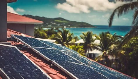 Panneaux photovoltaïques Martinique .